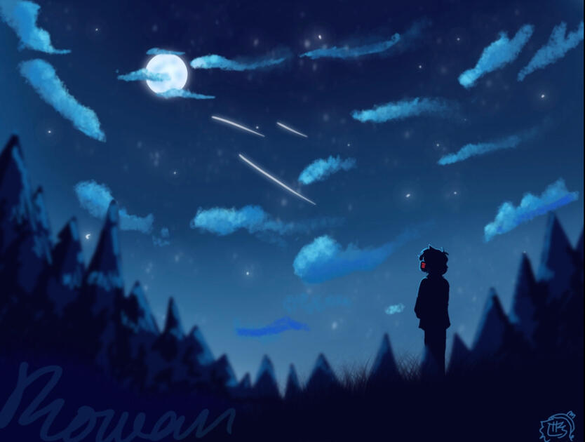 He never got to see the stars…did he