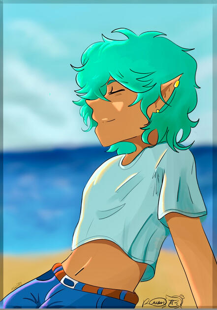 At the Beach