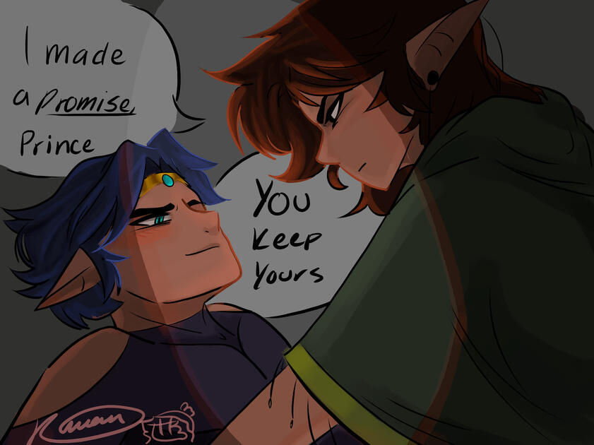 Ewen and Thallan OC :]